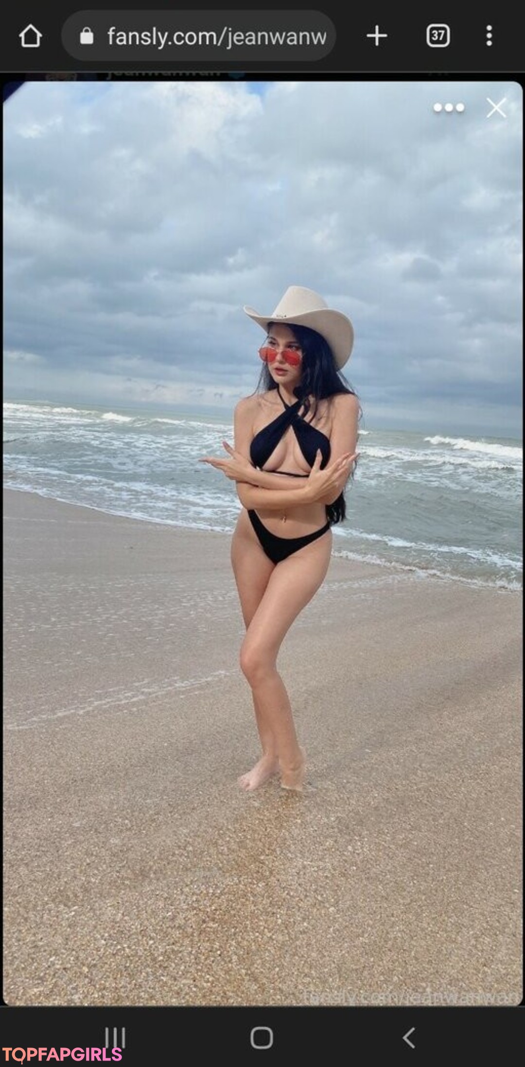 Nagie wyciekłe zdjęcie OnlyFans od Jeanwanwan #2610