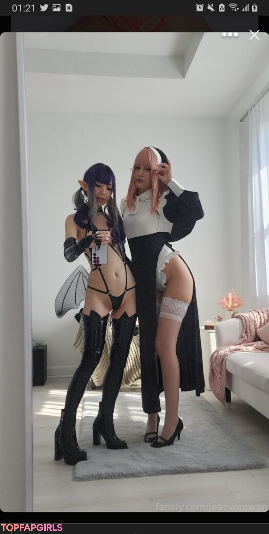 Nagie wyciekłe zdjęcie OnlyFans od Jeanwanwan #2963