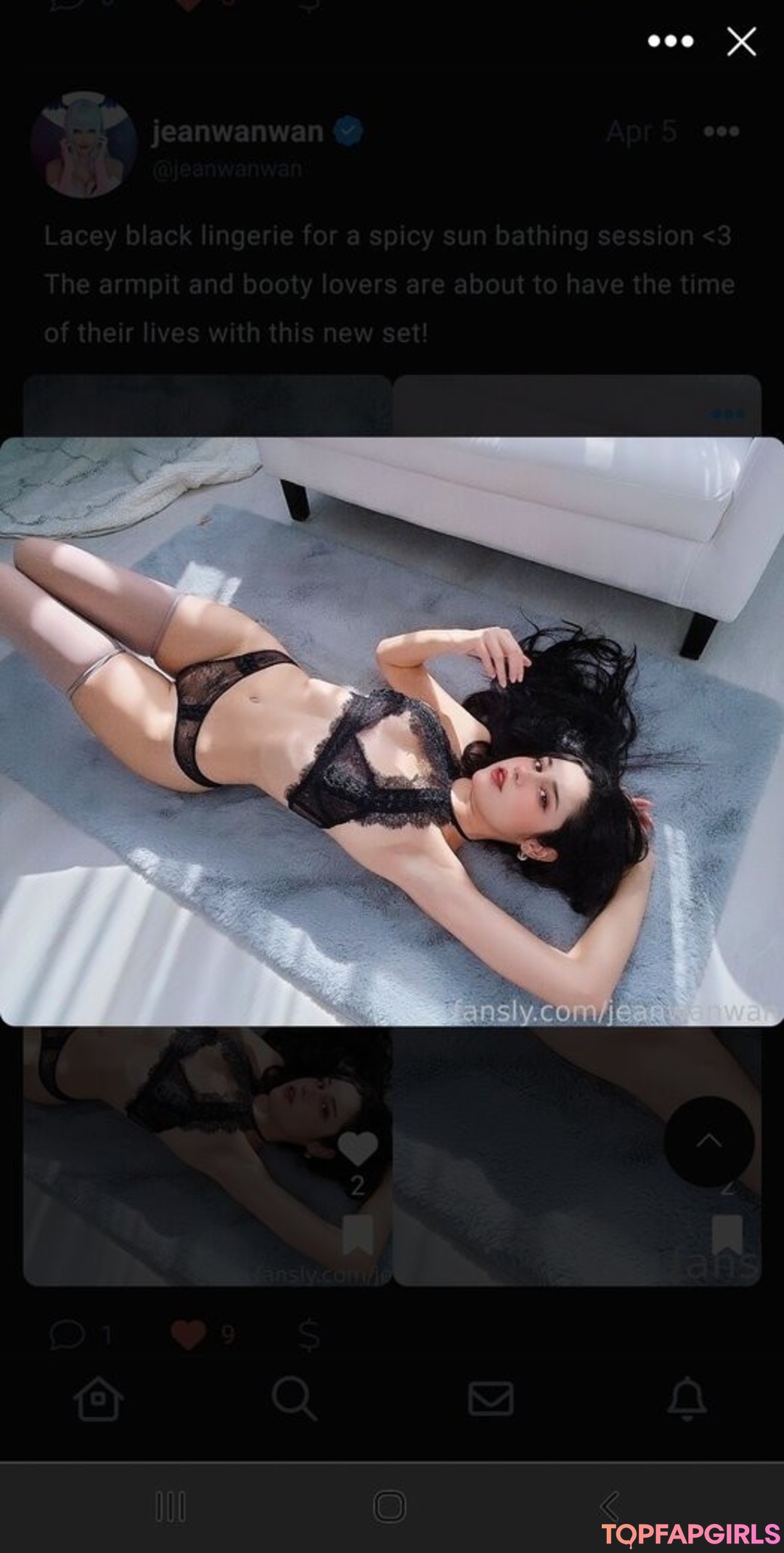 Nagie wyciekłe zdjęcie OnlyFans od Jeanwanwan #3098