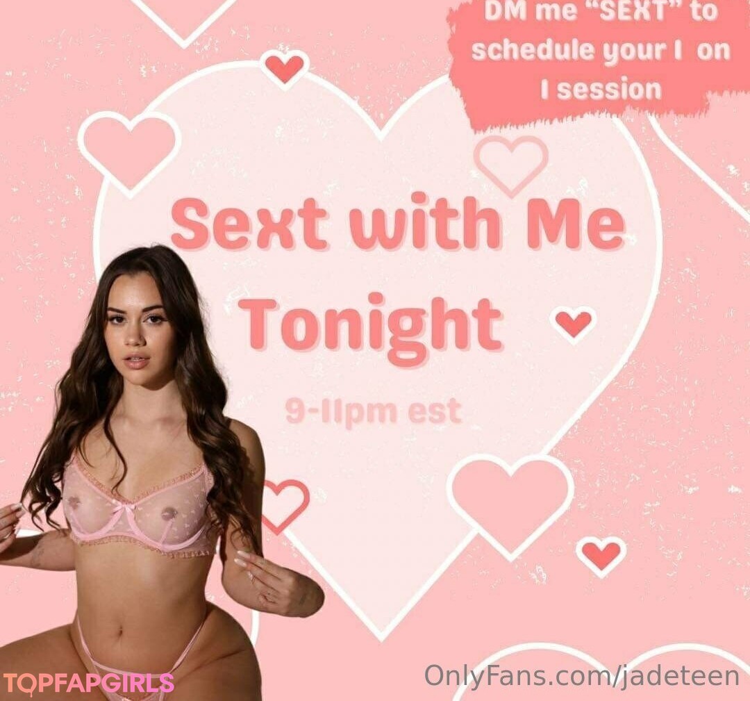 Nagie wyciekłe zdjęcie OnlyFans od Jadeteen #974