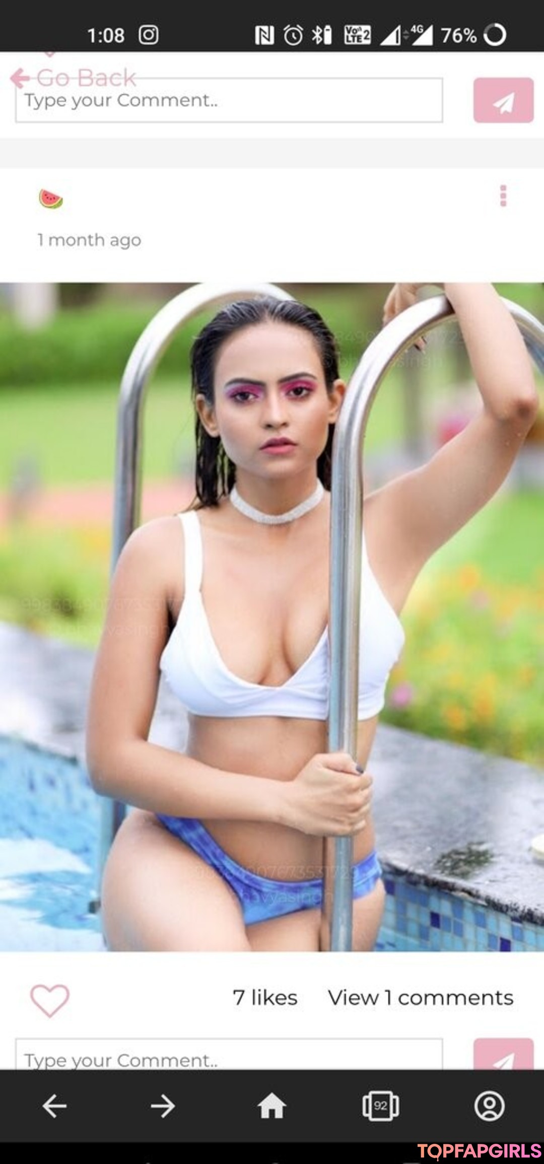 Nagie wyciekłe zdjęcie OnlyFans od Yajnaseni #1405