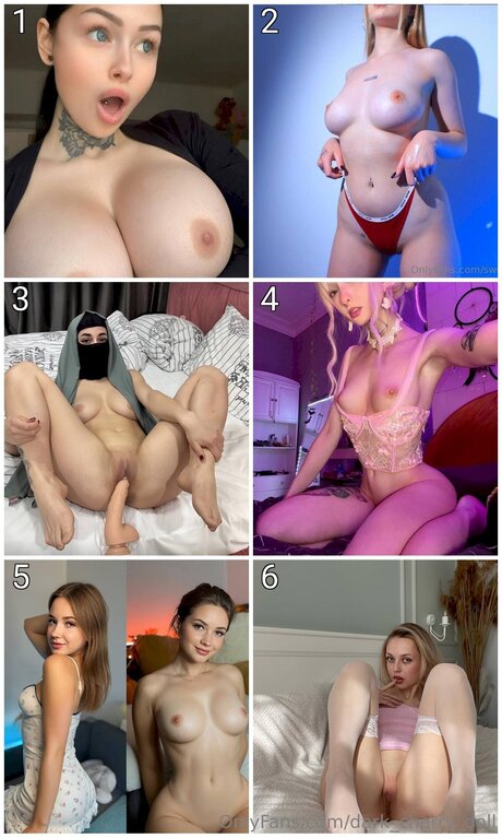 Nagie wyciekłe zdjęcie OnlyFans od Dark Cherry Doll