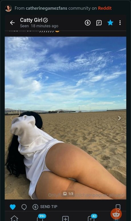 Nagie wyciekłe zdjęcie OnlyFans od Catherine Gamez