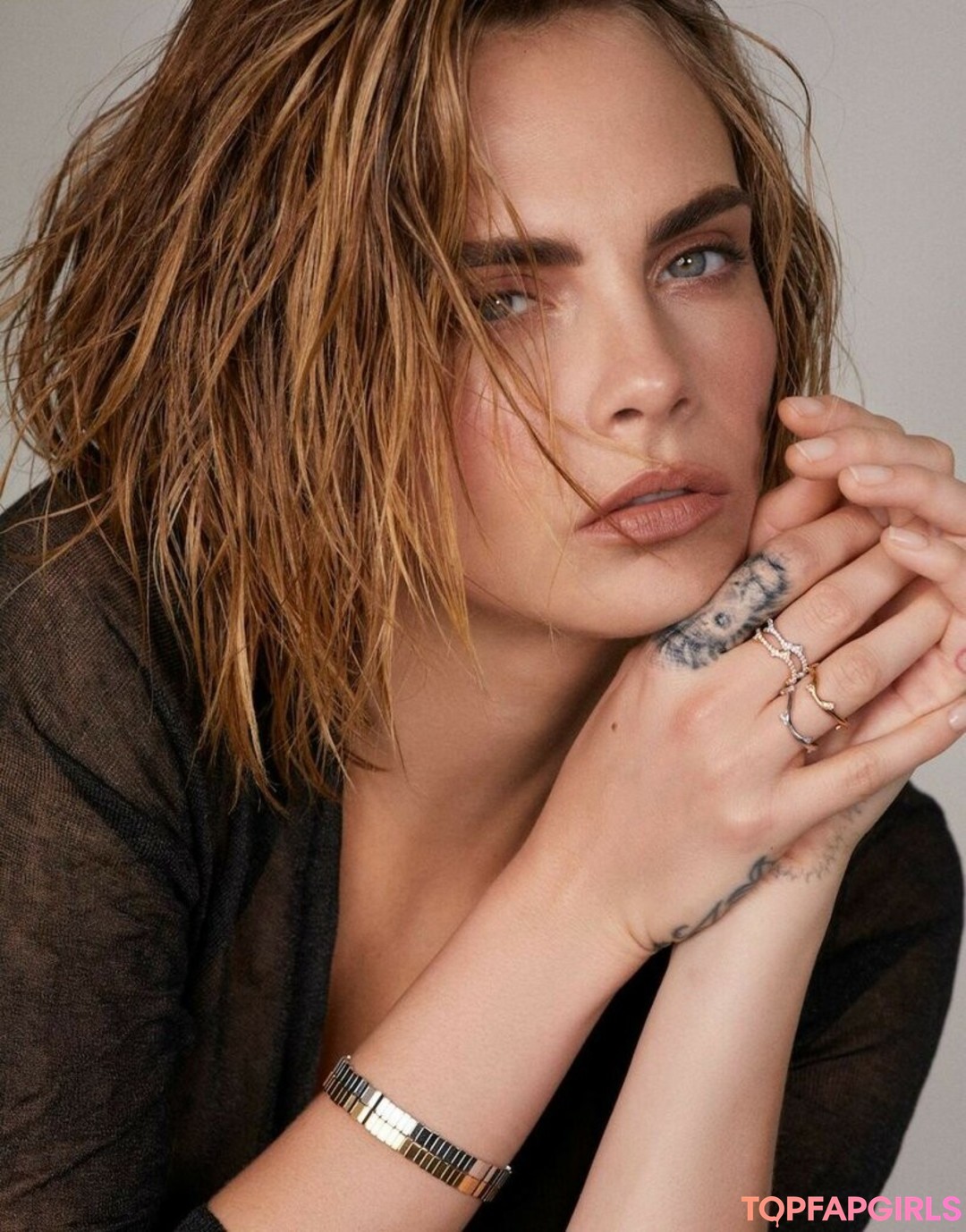 Nagie wyciekłe zdjęcie OnlyFans od Cara Delevingne #1072